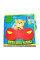 Текстильна розвиваюча книга для малят Bambini "Машинка" 403662