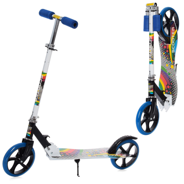 Самокат дитячий iTrike SR 2-050-1-WBL складний