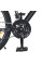 Велосипед SKD75 MTB 2605-1, 26 дюймів, сталева рама 16 Sunrun 24SP чорний