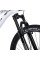 Велосипед SKD75 MTB 2605-2, 26 дюймів, сталева рама 16 Sunrun 24SP білий