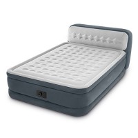 Велюр ліжко 64448, спинка, вбудований насос 220-240V