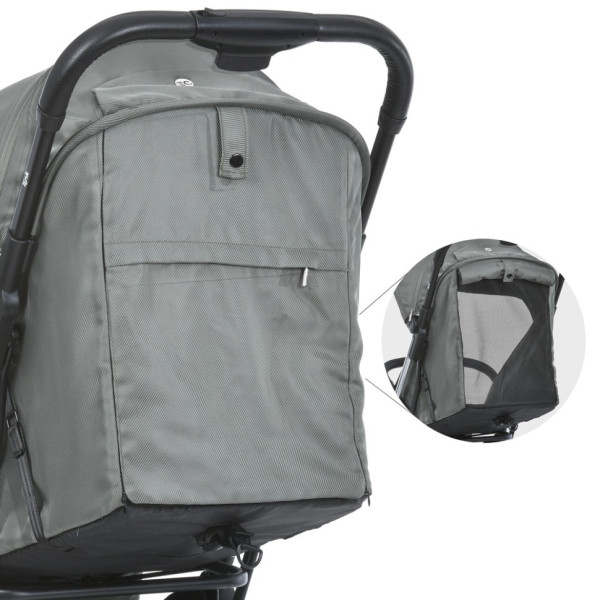 Дитяча коляска прогулянкова LINK ME 1129 Moss Striped