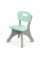 Дитячий столик з двома стільцями NEW TABLE-5 бежево-м'ятний