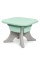 Дитячий столик з двома стільцями NEW TABLE-5 бежево-м'ятний