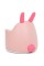 Дитяче Крісло-пуфик "Кролик" M 5721 Rabbit рожевий