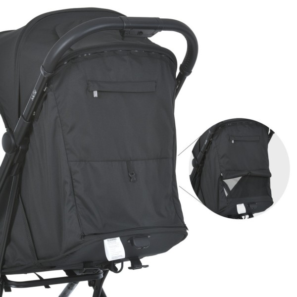 Коляска дитяча прогулянкова MUSE ME 1118 Black