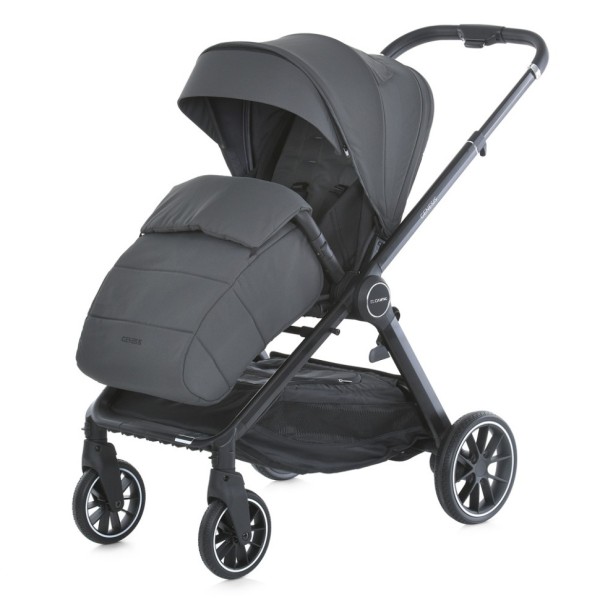 Коляска дитяча універсальна 2 в 1 GENESIS ME 1126 Asphalt Gray