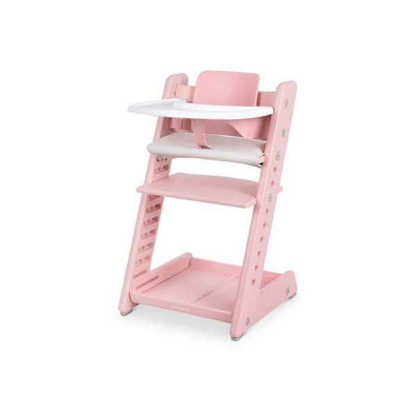 Стільчик для годування ME 1101 Pink, багатоступеневий, рожевий
