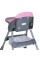 Стільчик для годування M 5722 Lilac до 20 кг, складаний, 5-ти точковий, екошкіра