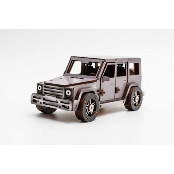 Дерев'яний 3D конструктор "Gelandewagen" Puz-26914, 109 деталей