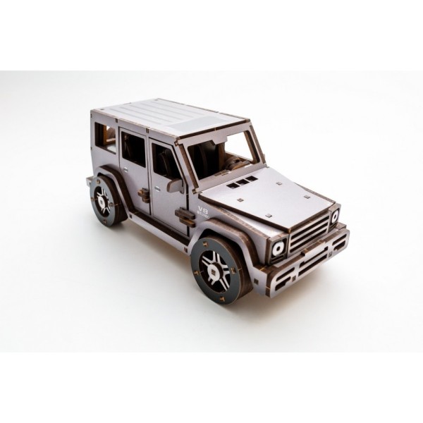 Дерев'яний 3D конструктор "Gelandewagen" Puz-26914, 109 деталей