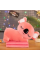 Дитяча м'яка іграшка "Коала" L1129(Pink) іграшка з пледом, розмір 50 см