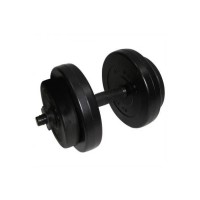 Гантель складальна композитна в пластиковій оболонці Rock pro 8 кг NE-PL-G-008