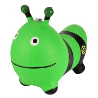 Дитяча іграшка-стрибун "Бджілка" RB2515 музика, світло Зелений
