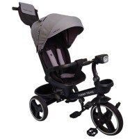 Велосипед дитячий триколісний MT 1002-1 Smart Grey з батьківською ручкою