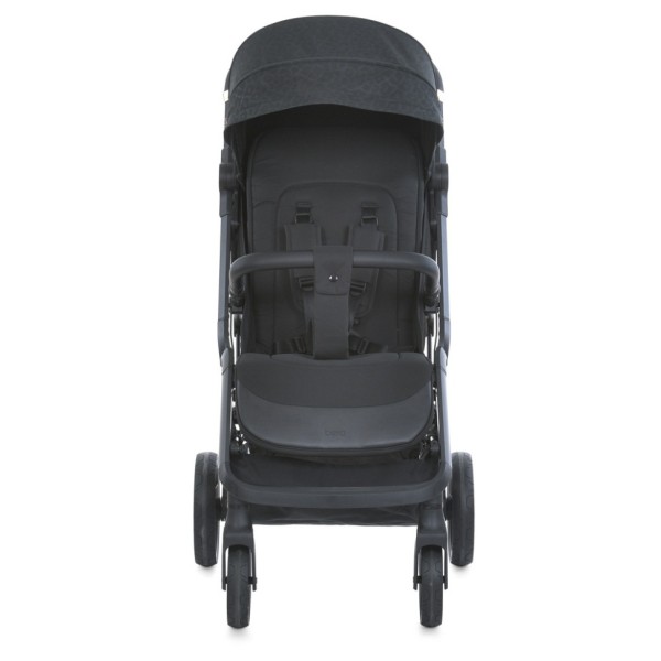 Дитяча прогулянкова коляска BEYA ME 1127-G Black Leo