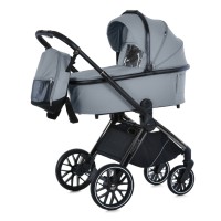 Дитяча універсальна коляска 2 в 1 PRESTIGE ME 1124-2 Frost Gray