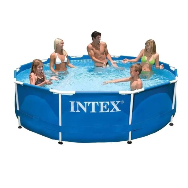 Каркасний басейн Intex 28200 (305-76 см), 4485 л. Круглий