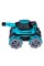 Танк на радіокеруванні KT907A(Turquoise) стріляє гелем, звук, світло