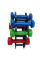 Набір вінілових гантелей на підставці Vinyl Dumbbell Set NE-VIN-12, 2 шт по 0,5 кг, 1 кг, 1,5 кг