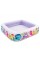 Дитячий надувний басейн 57470(Violet) зі знімним дахом 157 x 122 см 295 л