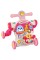 Дитячі ходунки-каталка "Перші кроки 4 в 1" HUANGER HE0827(Pink) музичні