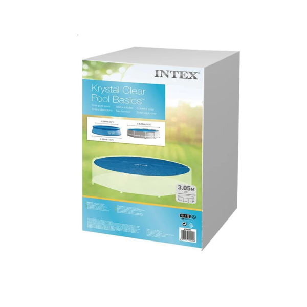 Теплозберігаюче покриття (солярна плівка) для басейну Intex 28011 діаметр 290 см