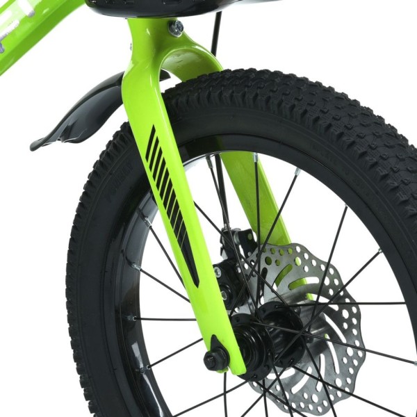 Велосипед дитячий Flash MB 1683 NEON GREEN, колеса 16 дюймів