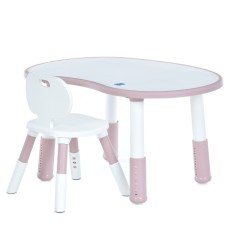 Дитячий столик M 6178-8 висота 41,5х52,5 см, 1 стільчик