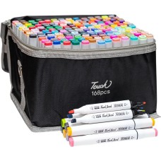 Набор скетч-маркеров BV820-168 у сумці 168 кольорів