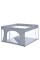 Дитячий манеж SWIFT 4 ME 1196 Gray 127х127х74,5 см