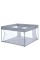 Дитячий манеж SWIFT 4 ME 1196 Gray 127х127х74,5 см