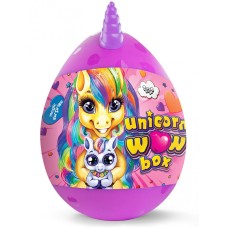 Набір для творчості в яйці "Unicorn WOW Box" UWB-01-01U для дівчаток  Фіолетовий