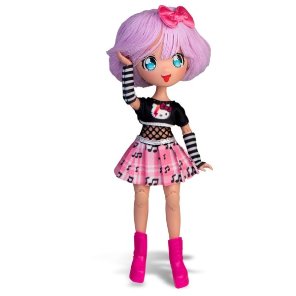 Дитяча лялька "Тедді Рок" 4SF Manga Dolls HKTF0100 серії "Hello Kitty"