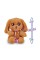 Інтерактивна іграшка Цуценя кокер-спанієль Меггі Baby Paws 917637IM зі звуком