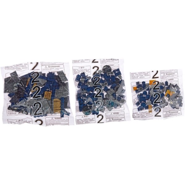 Конструктор "Потяг DF11 Z з рейками" 98220 Тепловоз