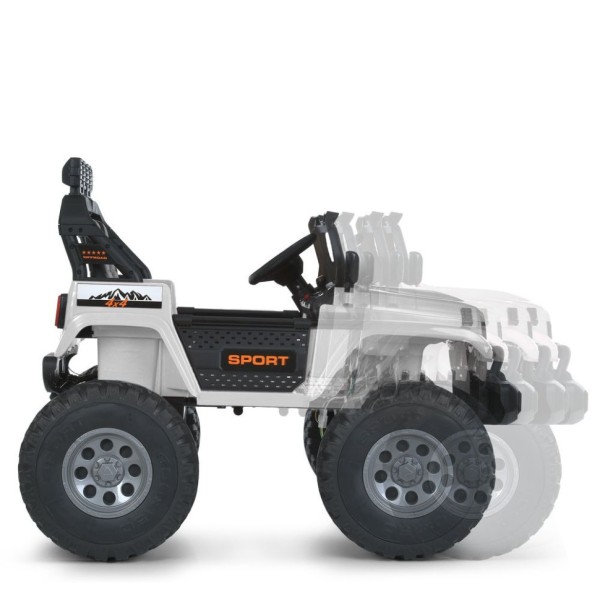 Дитячий електромобіль Джип M 6204EBLR-1(24V) до 60 кг