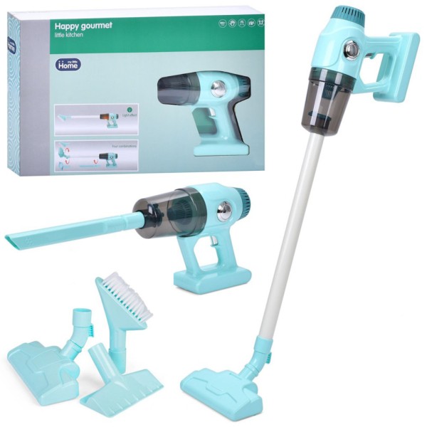 Дитяча побутова техніка "Пилосос" A1011-2 змінні насадки, звук, світло