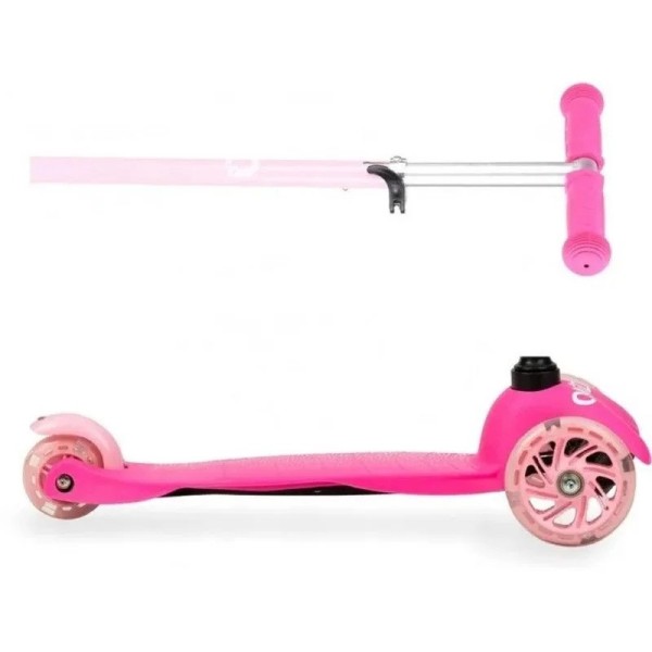 Самокат триколісний QKIDS LUMIS HUBA00006 рожевий