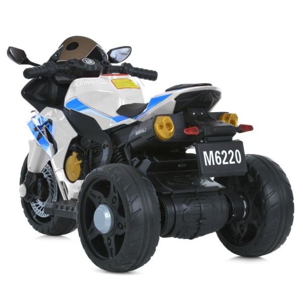 Дитячий електромобіль Мотоцикл M 6220ELR-1 до 25 кг