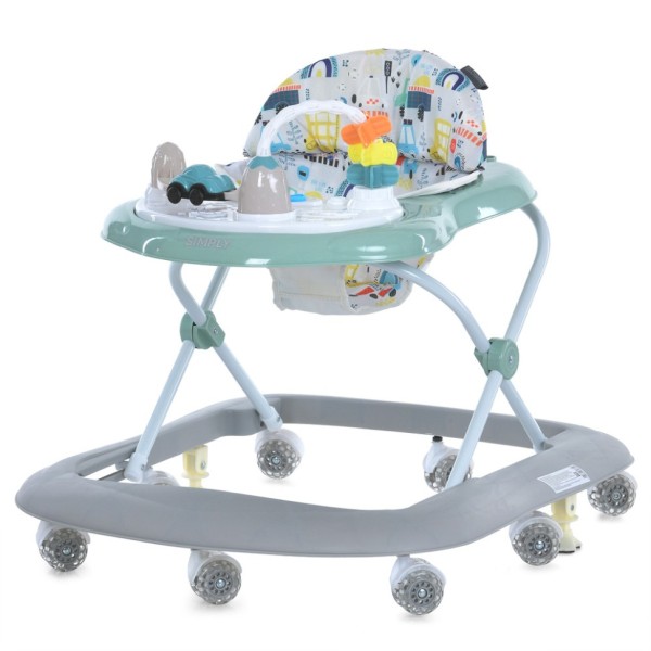 Дитячі ходунки Simply ME 1215 Green, музика, світло