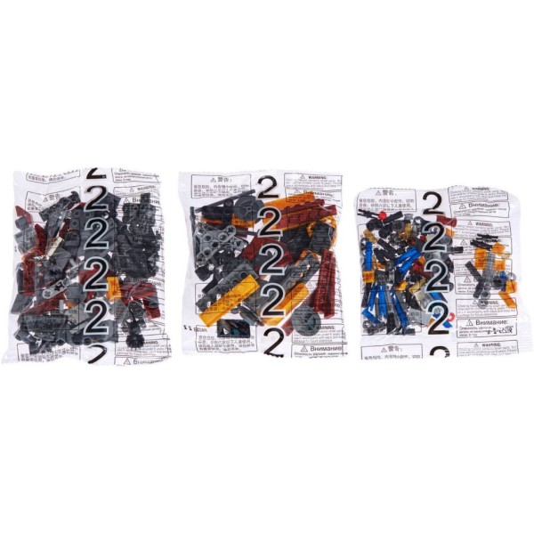 Конструктор "Потяг DPK32 з рейками" 98253 Залізничний путеукладач