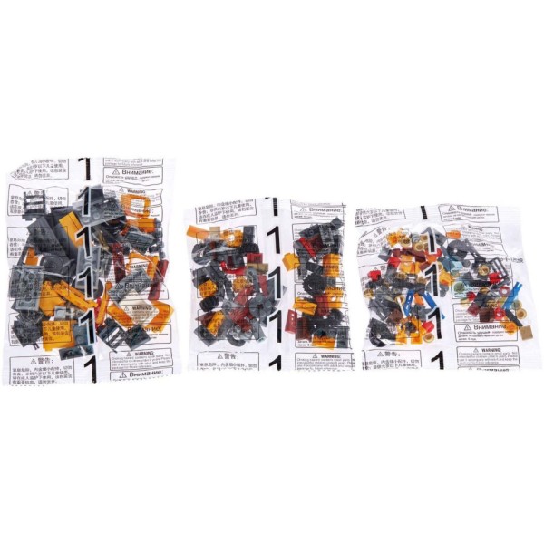 Конструктор "Потяг DPK32 з рейками" 98253 Залізничний путеукладач