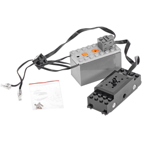 Конструктор "Потяг DPK32 з рейками" 98253 Залізничний путеукладач