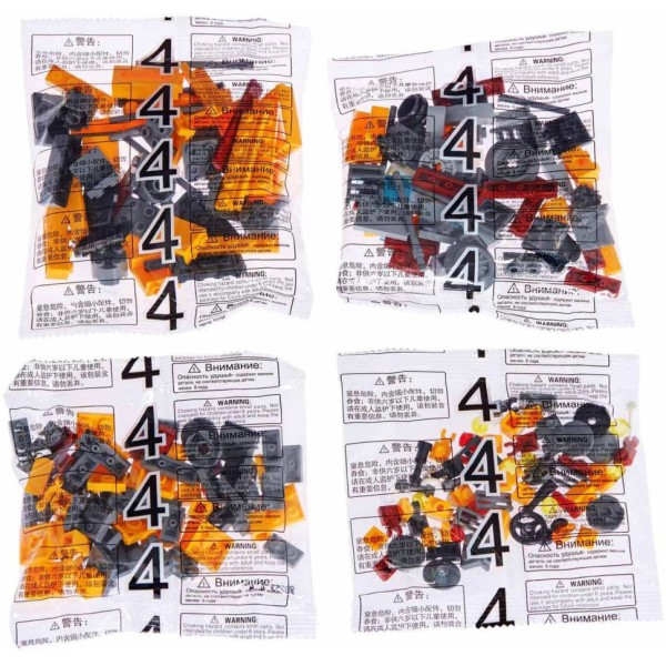 Конструктор "Потяг DPK32 з рейками" 98253 Залізничний путеукладач