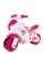 Каталка-біговець "Мотоцикл" ТехноК 6368TXK Біло-рожевий музичний