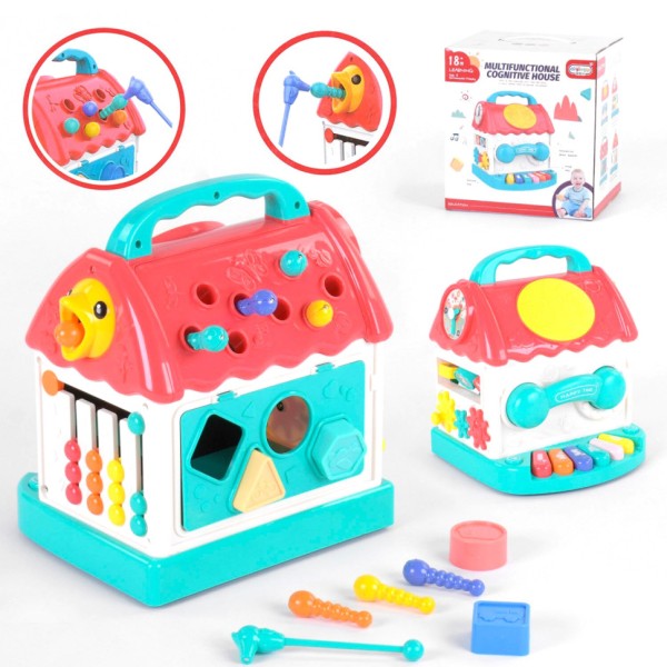 Іграшка музична "Будиночок" Країна Іграшок PL-721-59 озвучена українською мовою