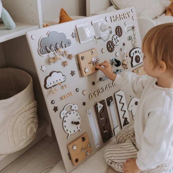 Розвиваюча іграшка Бізіборд TG1000012, 70х60 см, Коричневий