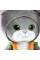 Плюшева іграшка Кото-Кролик FWPCATBANNY22GY00, 29 см