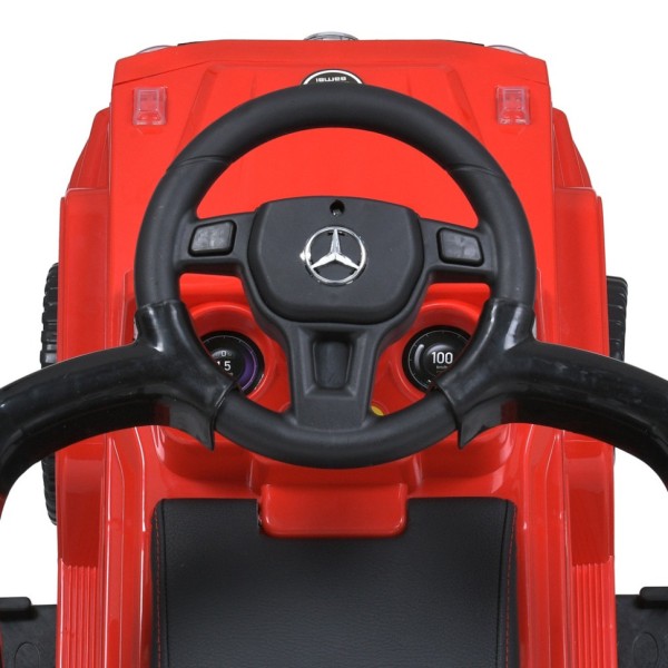 Дитяча каталка-толокар M 5043L-3 червоний, з батьківською ручкою